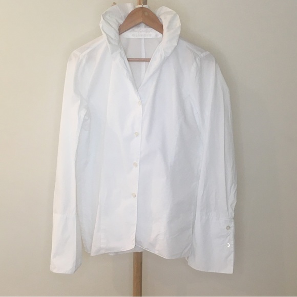 Marilyn Sybe Glamour White Long Sleeve Top - S16 - Picture 2 of 8